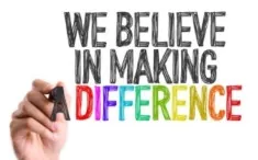 We believe in making difference